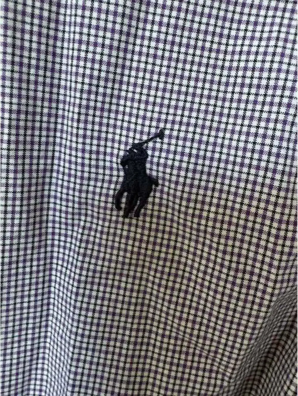 Ralph Lauren Polo Boys Gingham Button Down Shirt Size L (14-16)